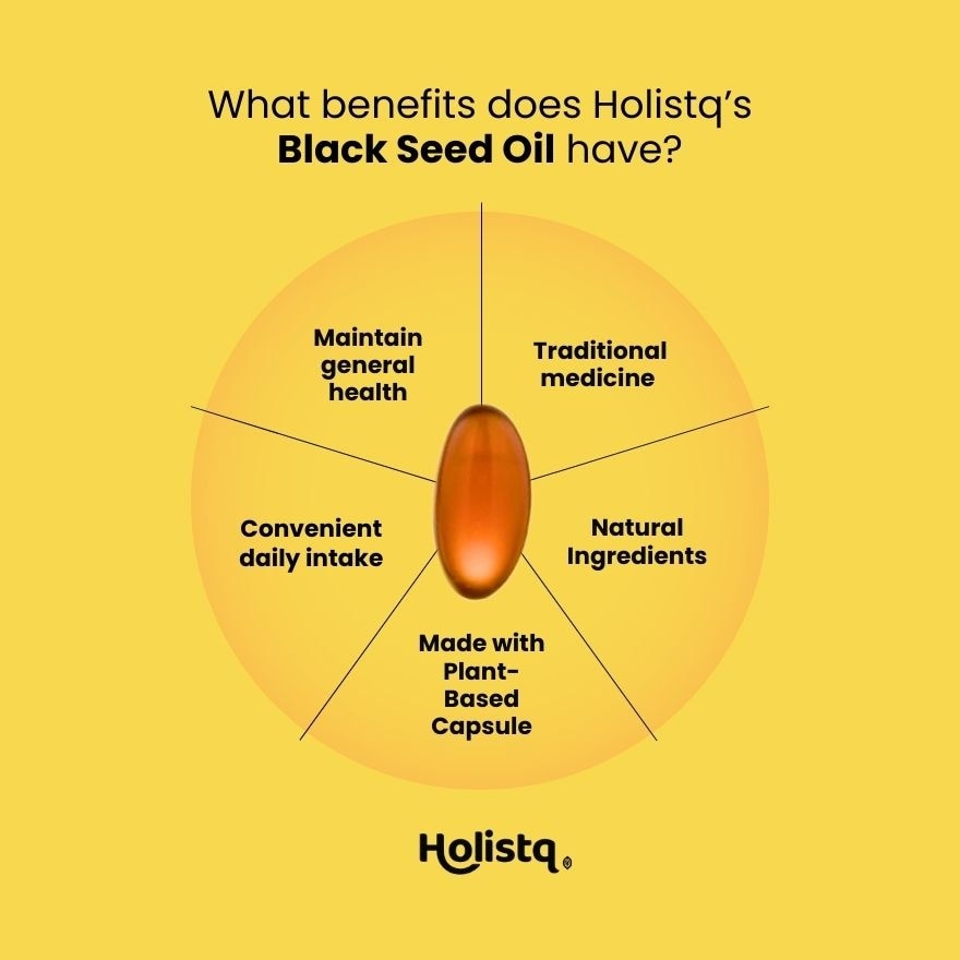 Black Seed Oil Capsules 500mg 60s