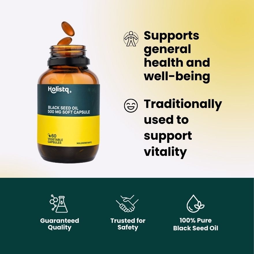 Black Seed Oil Capsules 500mg 60s