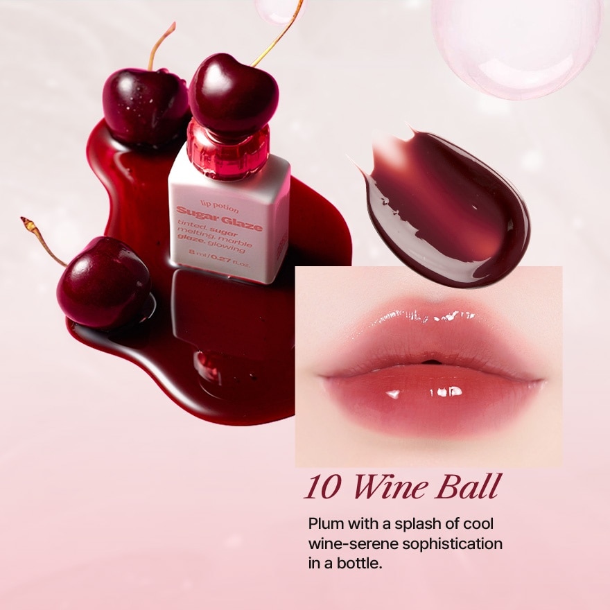 Lip Potion Sugar Glaze 9ml - No.10 Wine Ball