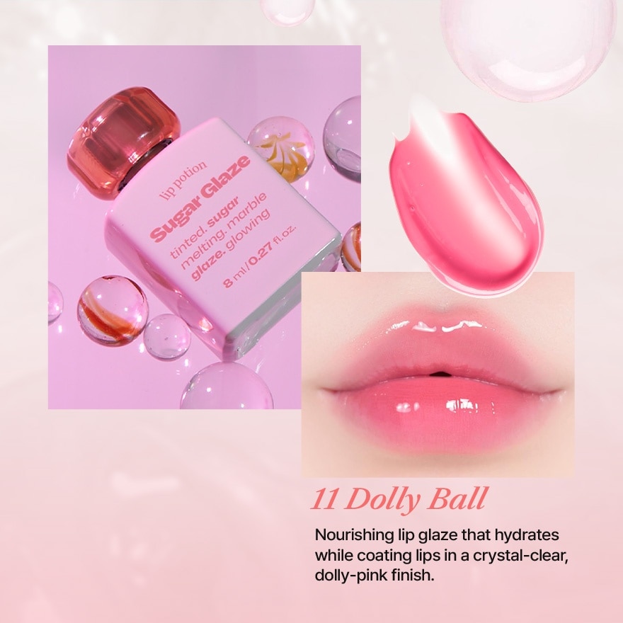 Lip Potion Sugar Glaze 9ml - No.11 Dolly Ball