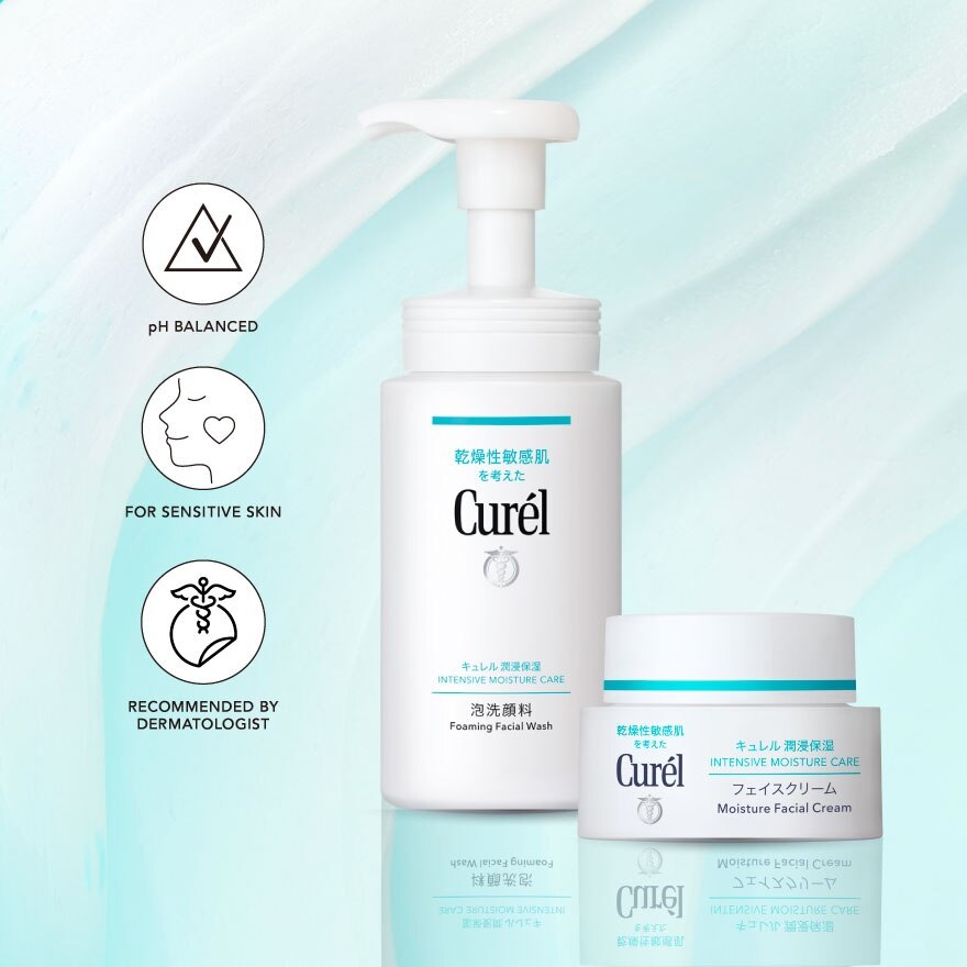 Intensive Moisture Care Foaming Wash 150ml + Moisture Cream 40g