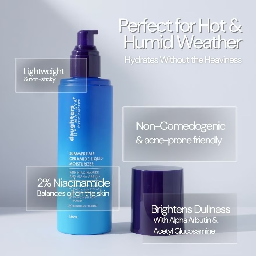 Summertime Ceramide Liquid Moisturizer 185ml