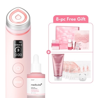 MEDICUBE PDRN Pink Peptide Brightening Glow Serum Set
