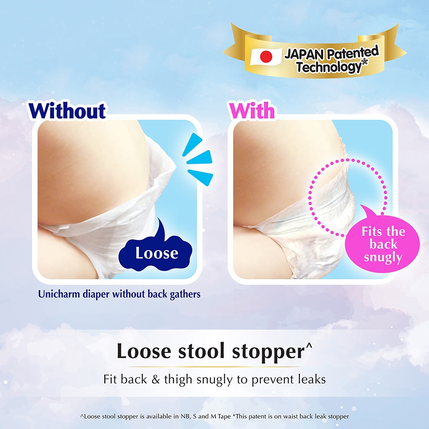 Baby Diapers Airfit Tape NB 90 x 3 image