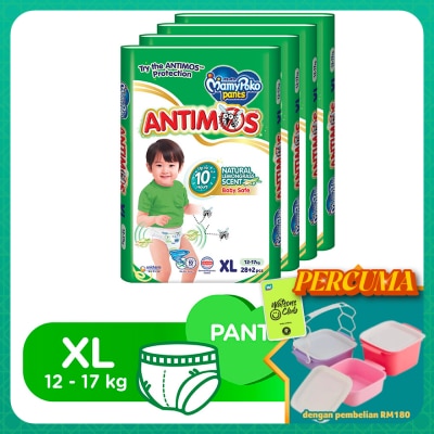 MAMYPOKO - Baby Diapers Antimos Pants XL28 x 4
