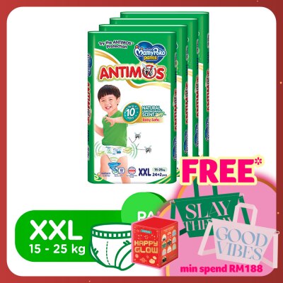 MAMYPOKO Baby Diapers Antimos Pants XXL 24 x 4