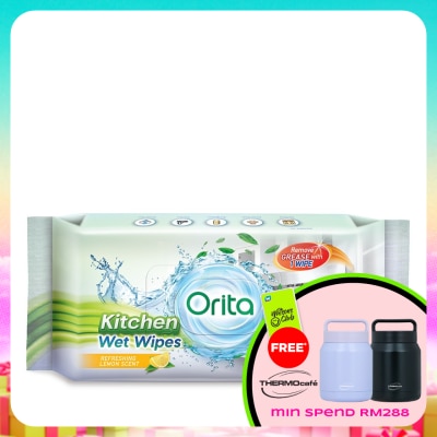 ORITA - Kitchen Wet Wipes 40s