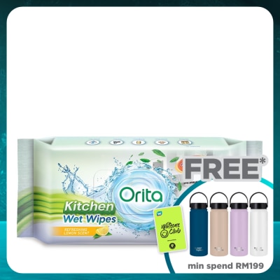 ORITA Kitchen Wet Wipes 40s