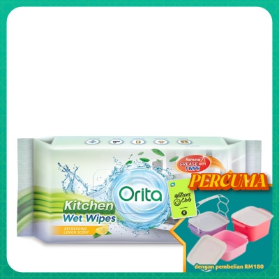 ORITA - Kitchen Wet Wipes 40s