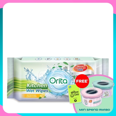 ORITA Kitchen Wet Wipes 40s
