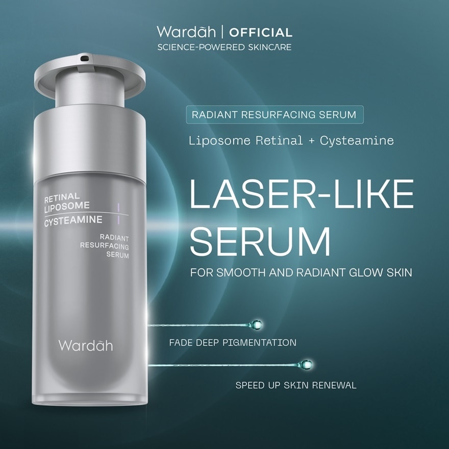 Radiant Resurfacing Serum 30 ml (Retinal + Cysteamine Serum)