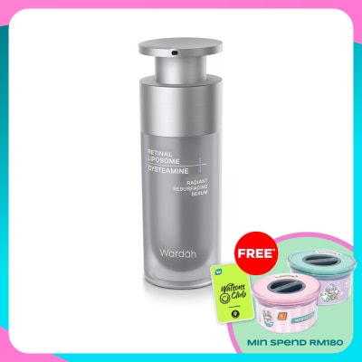 WARDAH Radiant Resurfacing Serum 30 ml (Retinal + Cysteamine Serum)