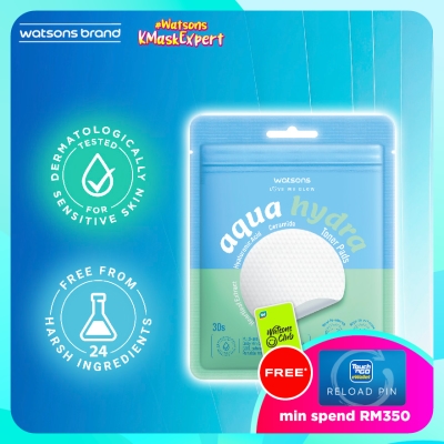 WATSONS Aqua Hydra Toner Pads 30s image