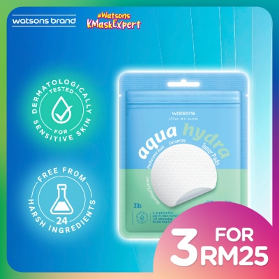 WATSONS Aqua Hydra Toner Pads