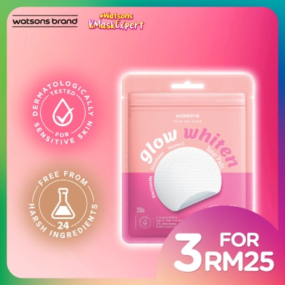 WATSONS Glow Whiten Toner Pads