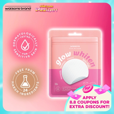WATSONS - Glow Whiten Toner Pads 30s