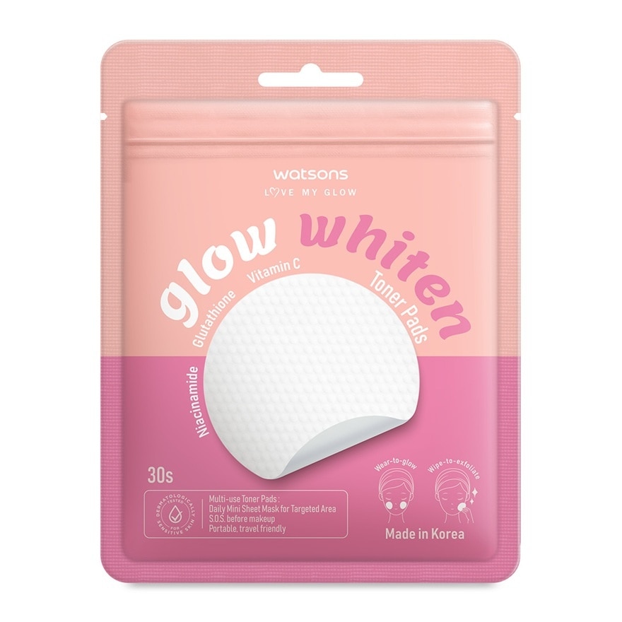 Glow Whiten Toner Pads