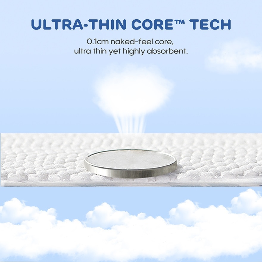 Baby Comfy Dry Diapers (Tape L 44s x 3Pack)