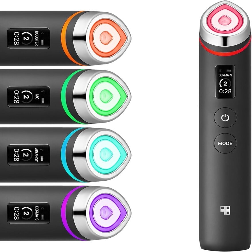 6-in-1 Glass Glow Device AGE-R Booster Pro Black 1s