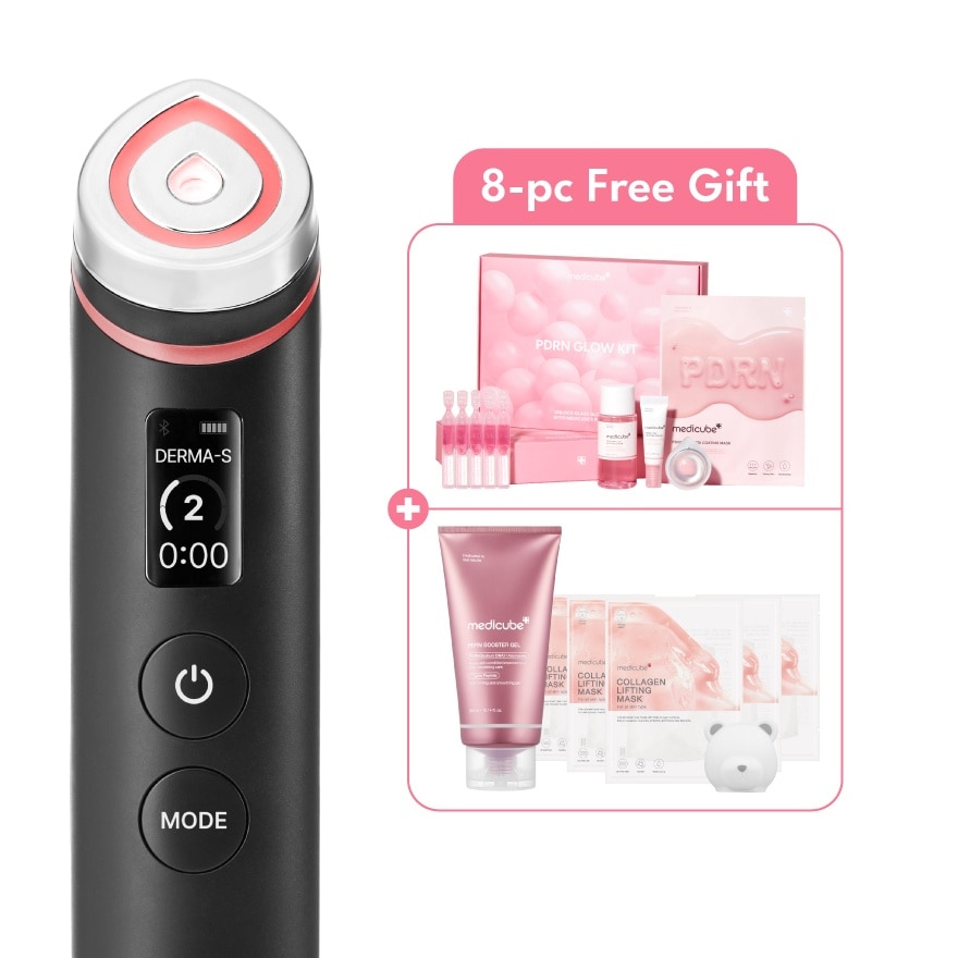 6-in-1 Glass Glow Device AGE-R Booster Pro Black 1s