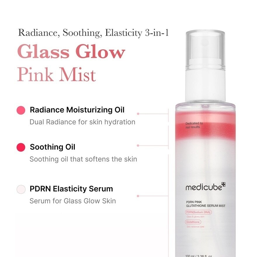 PDRN Pink Gluthation Serum Mist 100ml