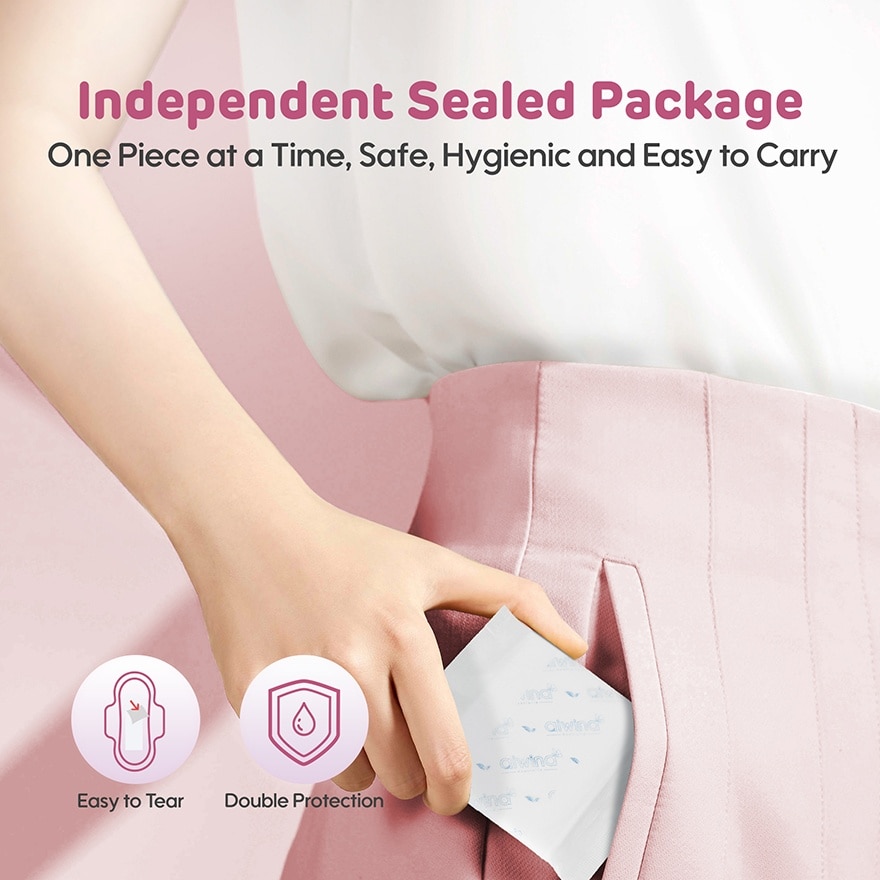 Adult Day Night Comfort Soft Precious Whisper Sanitary Pad (245mm 8pcs x 4Pack)