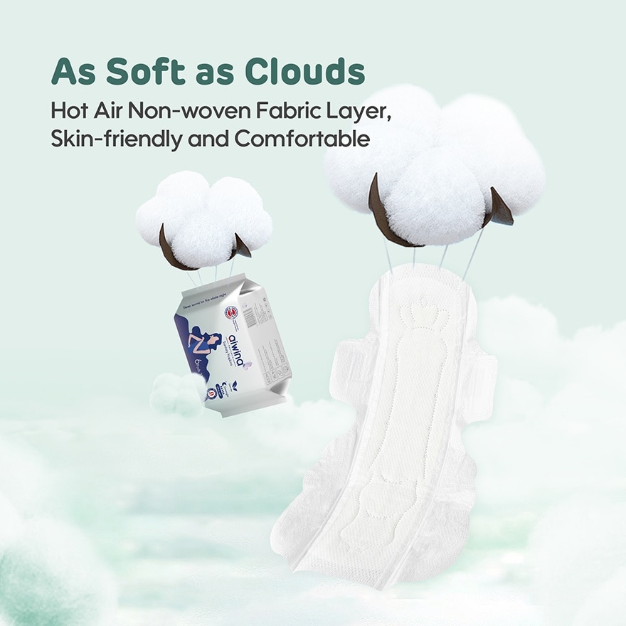 Adult Day Night Comfort Soft Precious Whisper Sanitary Pad (330mm 6pcs x 4Pack)