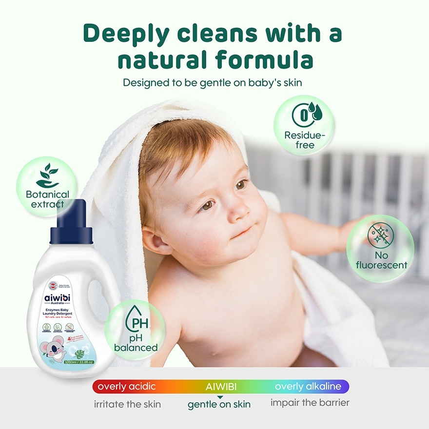 Baby Premium Laundry Wash (1000ml x 3Unit)