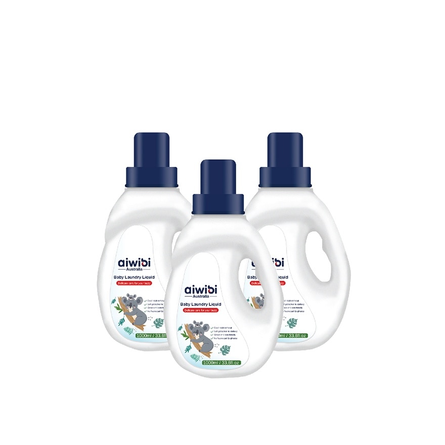 Baby Premium Laundry Wash (1000ml x 3Unit)