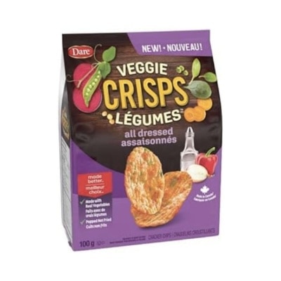DAREFOOD Darefood Veggie Crisps Légume - All Dressed 100g