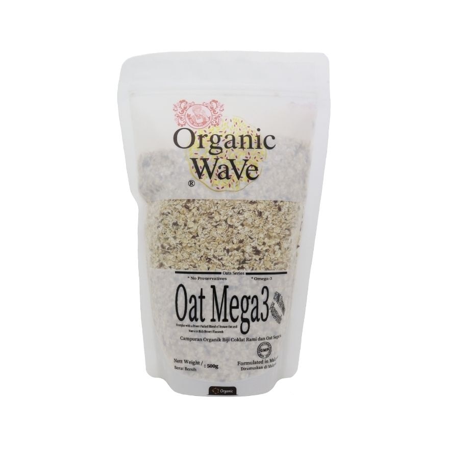Organic Wave Oat Mega3 500g