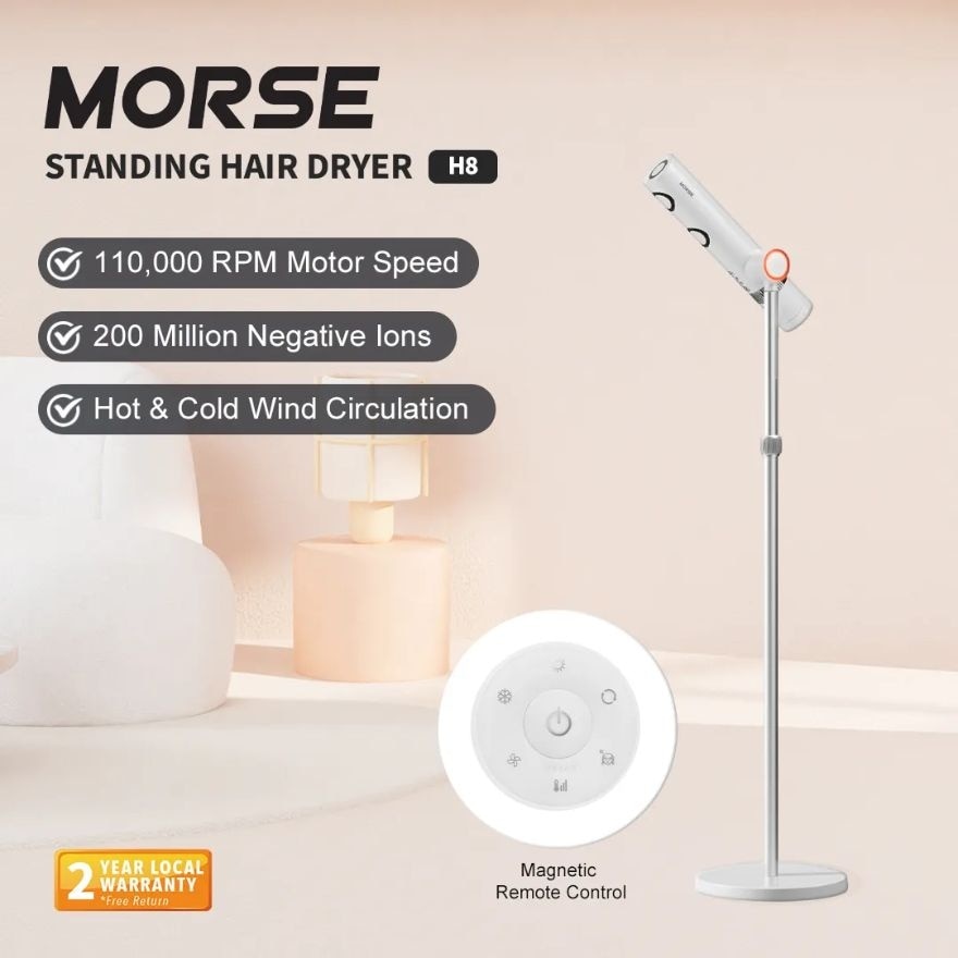 Standing Hair Dryer H8 With 200mil Of Negative Ions