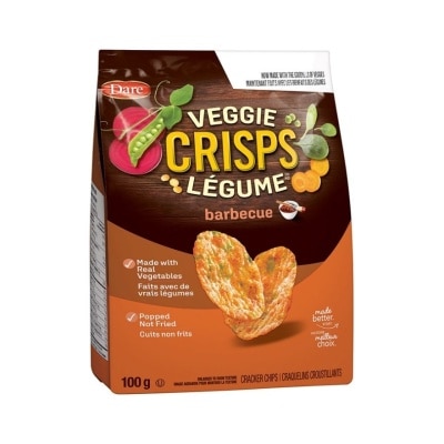 DAREFOOD Veggie Crisps Légume - Barbecue 100g