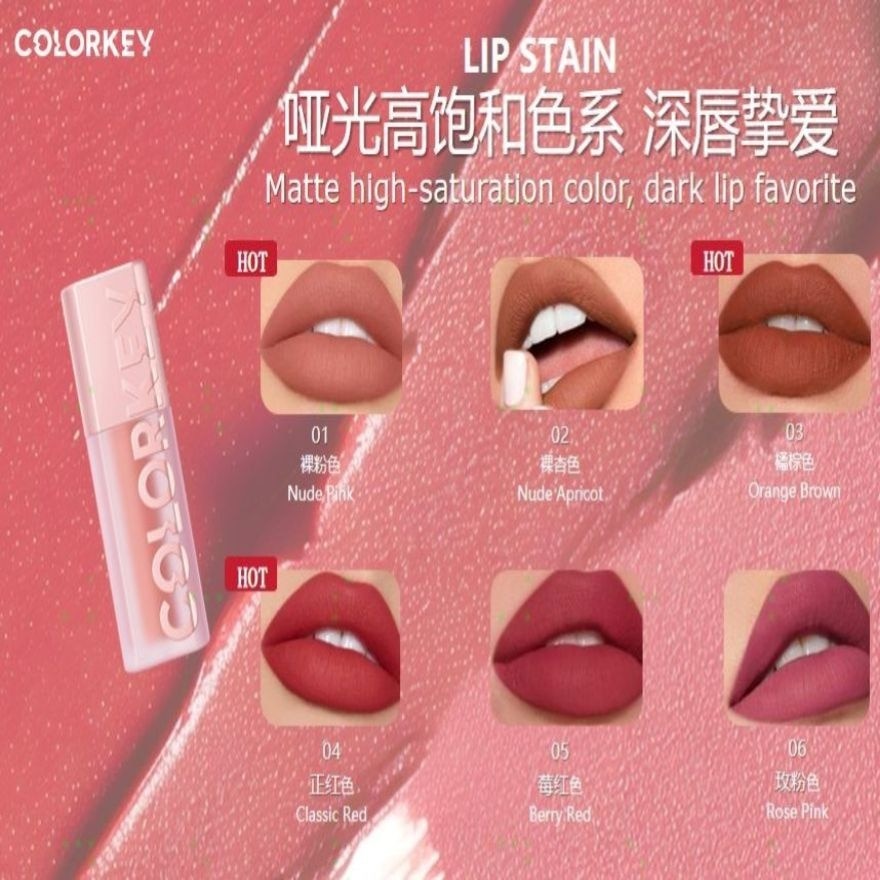 Velvet Matte Lip Stain 06