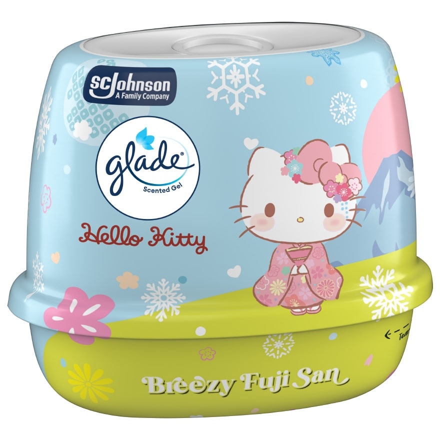 Hello Kitty Scented Gel Limited Edition Blue Kimono 180g