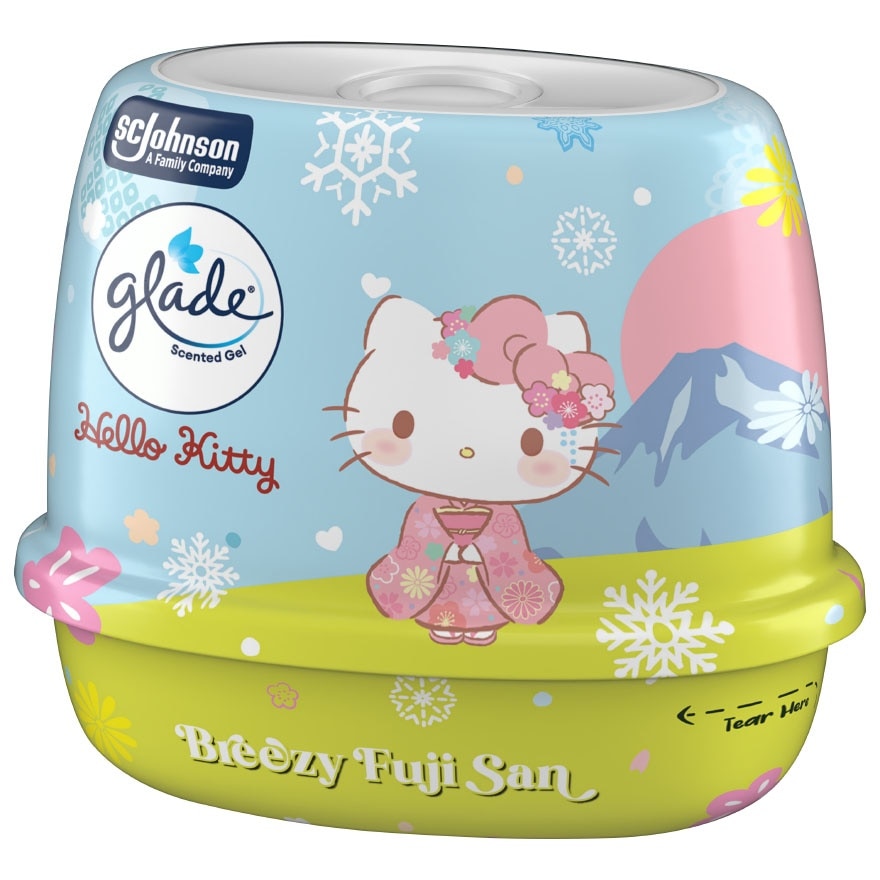 Hello Kitty Scented Gel Limited Edition Blue Kimono 180g