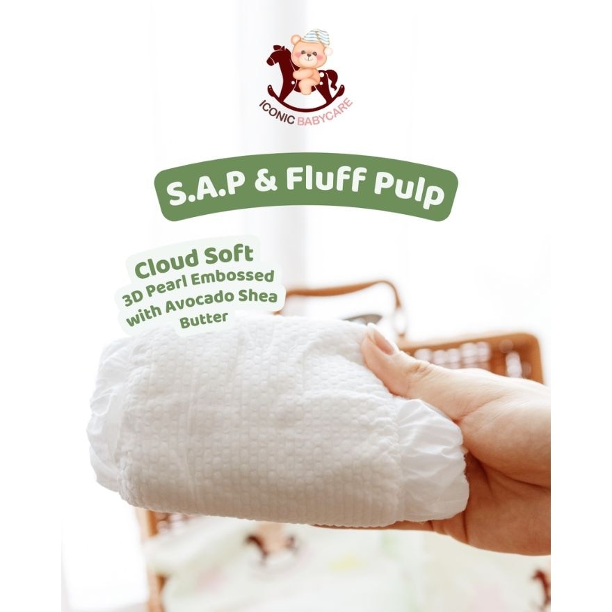 Signature Day & Night Baby Diapers - Tape M 44pcs
