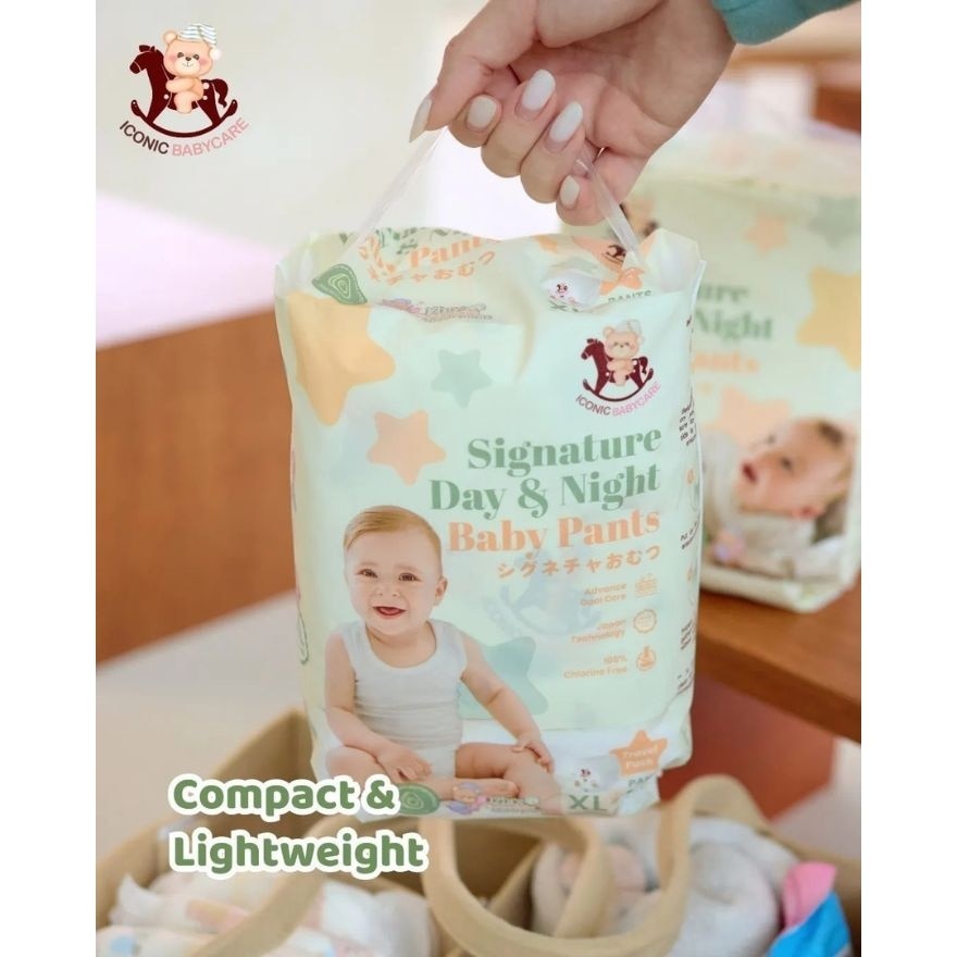 Travel Pack Signature Day & Night Baby Pants - Pants L 12pcs