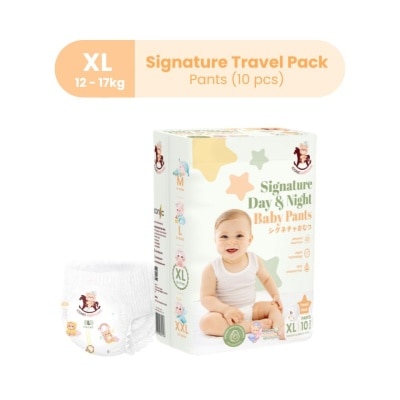 ICONIC Travel Pack Signature Day & Night Baby Pants - Pants XL 10pcs