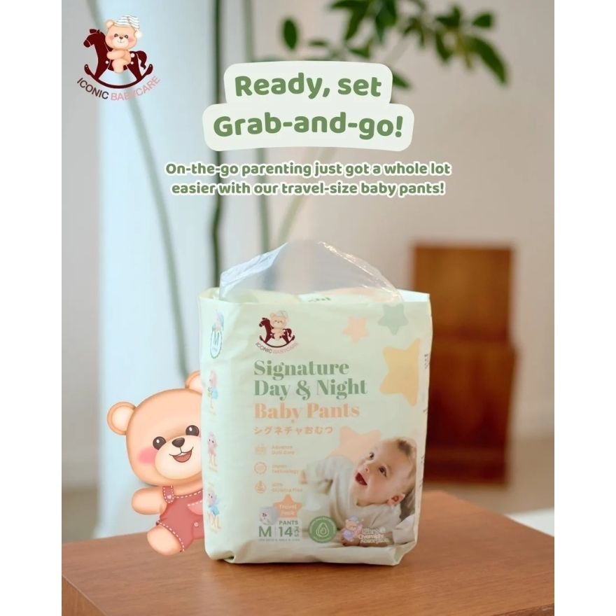 Travel Pack Signature Day & Night Baby Pants - Pants XXL 8pcs