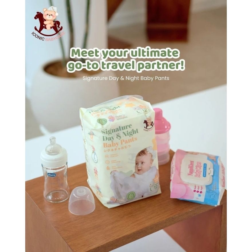 Travel Pack Signature Day & Night Baby Pants - Pants XXL 8pcs