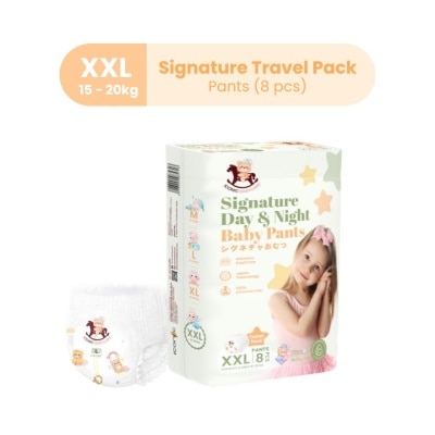 ICONIC Travel Pack Signature Day & Night Baby Pants - Pants XXL 8pcs