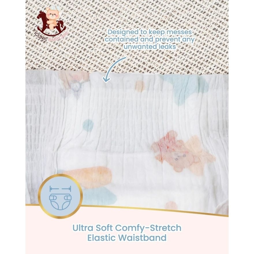 Ultrasoft Day & Night Baby Diapers - Tape S 56pcs