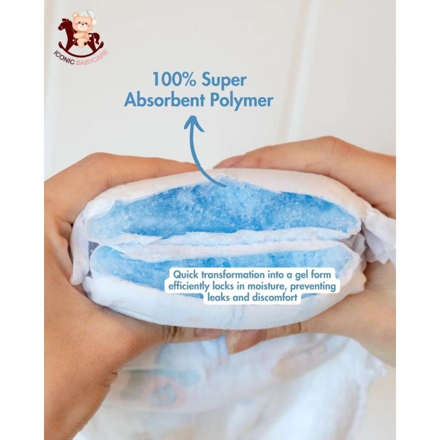 Ultrasoft Day & Night Baby Diapers - Tape S 56pcs