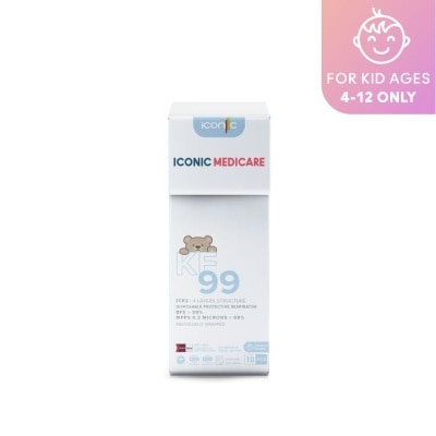 ICONIC KF99 Kid Disposable Snow White 10s'