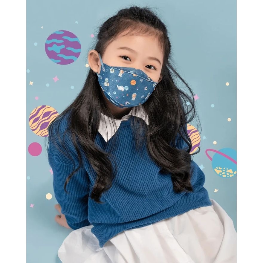 KF99 Kid Protective Respirator Space Dino 10s'
