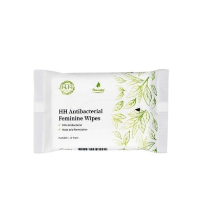 HERB & HEALTH GWP Antibacterial Feminine Wipes (Unscented) 10S (While Stock Lasts)
