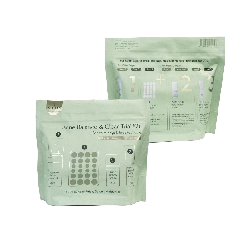 Acne Balance & Trial Kit 1s