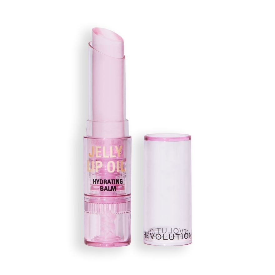 Jelly Lip Oil Balm Stick Candy Ice Pink