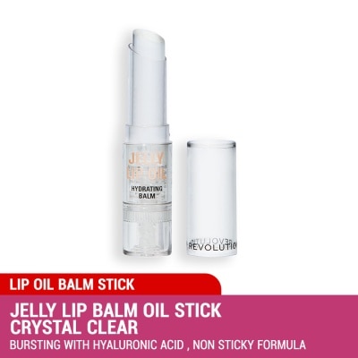 REVOLUTION Jelly Lip Balm Oil Stick Crystal Clear